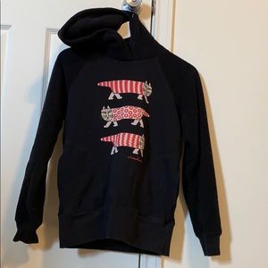 Black cat hoodie